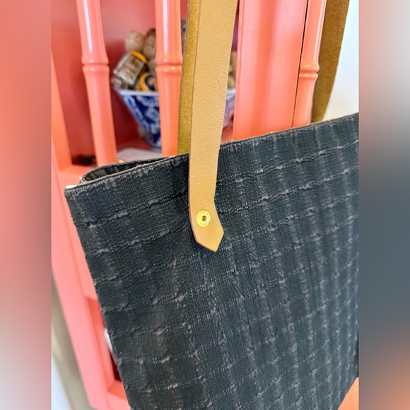 Hermes Long Double Strap 2 Way Canvas Tote - Picture 10 of 10